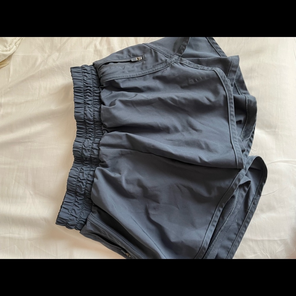 grey athletic shorts